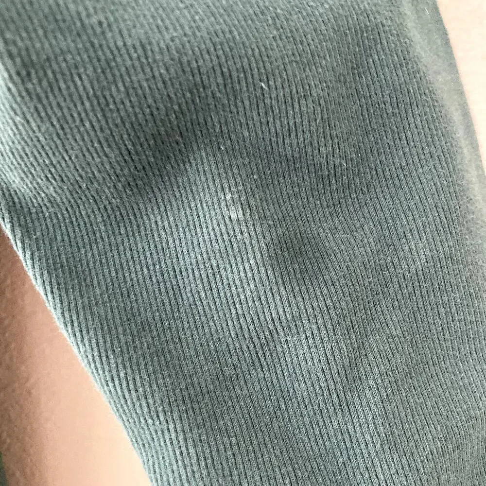 Hanna Andersson Ribbed Stretch Leggings - Juniper Green - 8 or 130cm